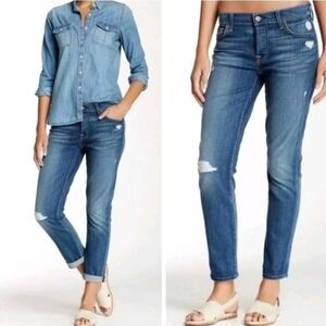 7 For All Mankind Josefina Skinny Boyfriend Jeans Size 27